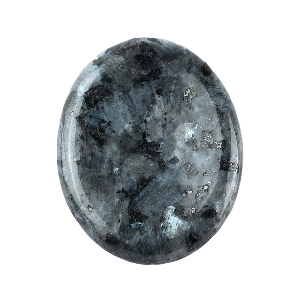 Dalmatian Jasper Worry Thumb Stone Crystal Thumb Stone Thumb Stone for Reiki Balancing Therapy Meditation (Dalmatian Jasper)