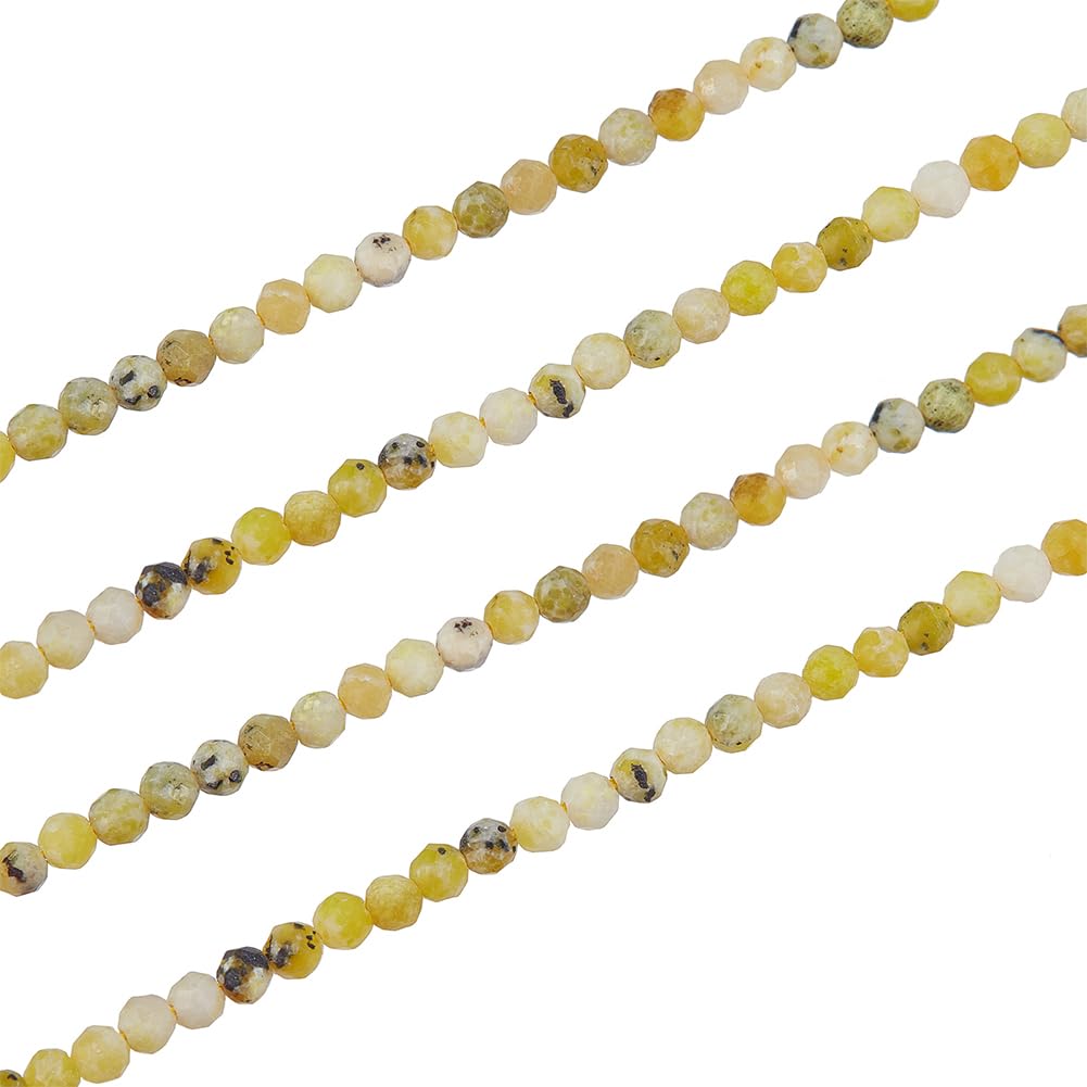 NBEADS Gemstone Beads Kunzite Beads Grade AB Round Natural Beads for Jewellery Making 1 Strand of 49 Pieces 8 mm