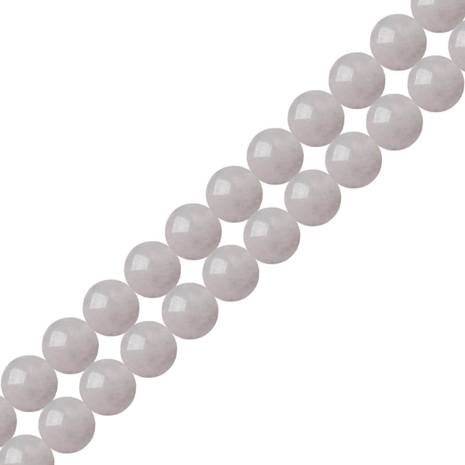 Natural Semi-Precious Stones Beads for Threading 38 cm String Round 4 6 8 10 12 mm