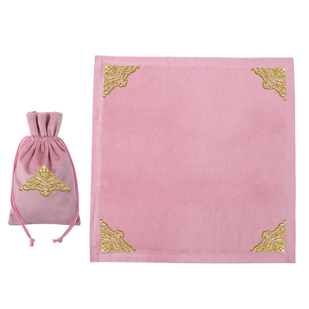 BLESSUME Tarot Tischdecke mit Tarot Tasche