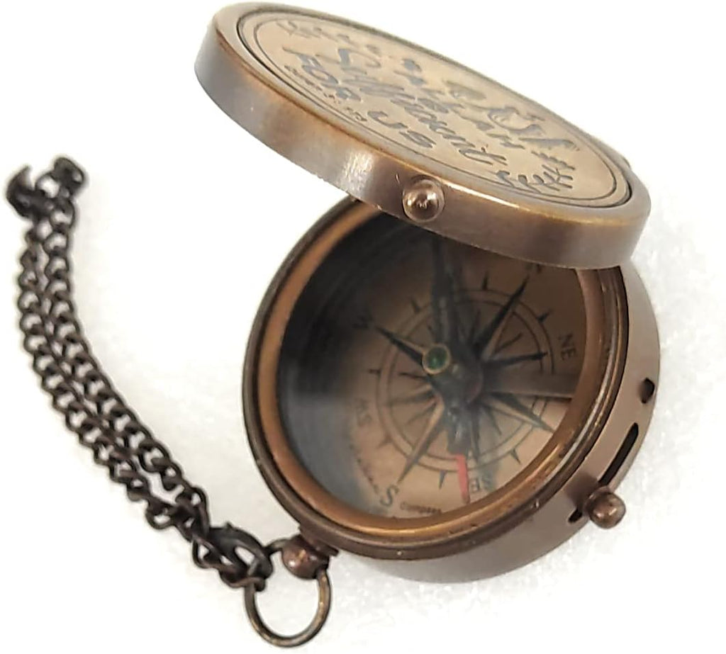 Islamic Gift for Men Women Kids | Qibla Compass - Allah Takwa Sunnah Muslim Gifts Idea Ramadan Eid Gift Birthday Salah Prayer Direction
