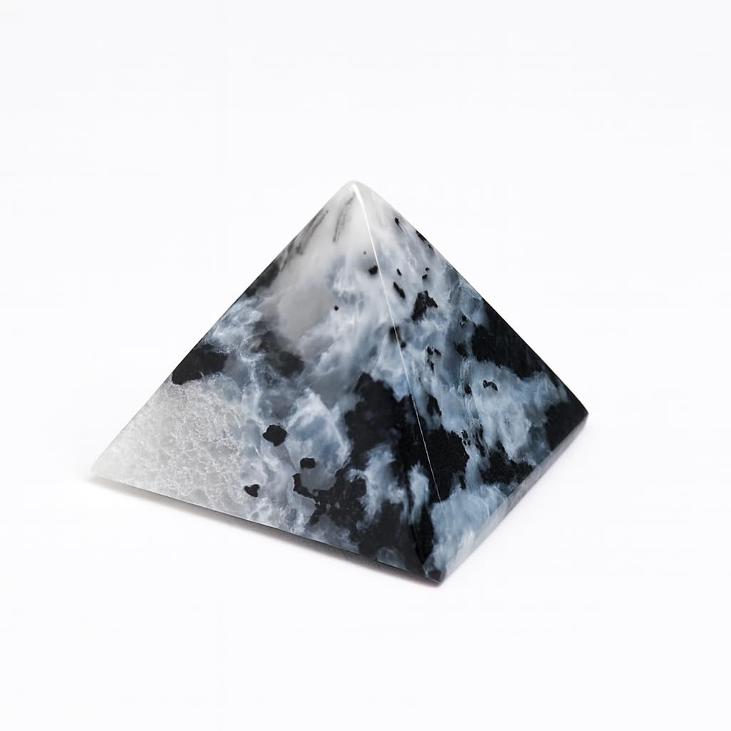 Natural Kambaba Jasper Pyramid 4cm Pyramid Polished Crystals Energy Properties Pyramid Stone (Jasper, Kambaba, 4cm)