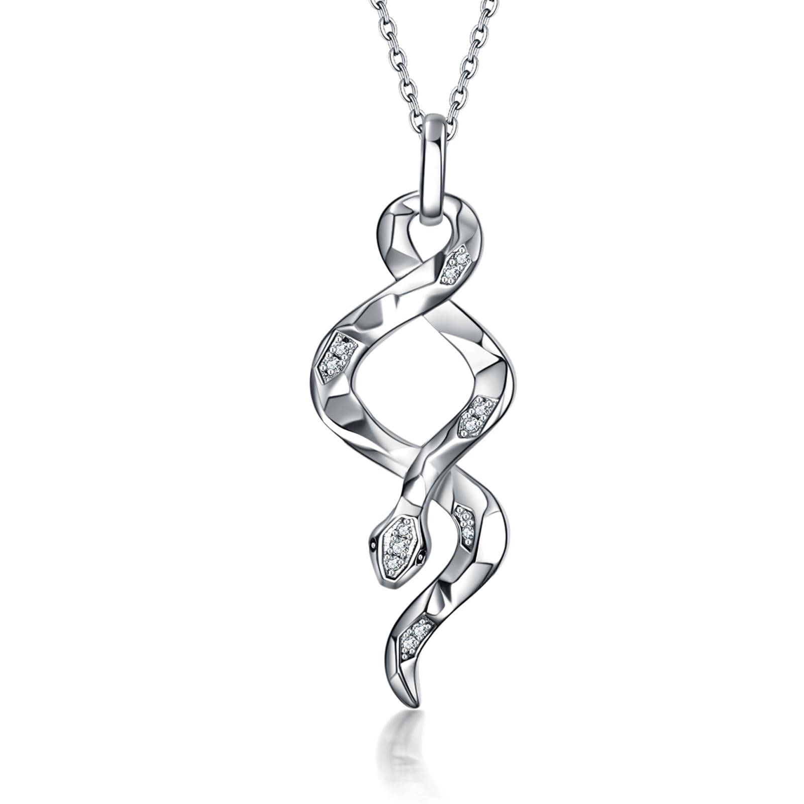 YFN Tier Halskette Sterling Silber Niedliches Tier Kette Anhänger Schmuck Geschenke für Damen Mädchen Mutter Tochter