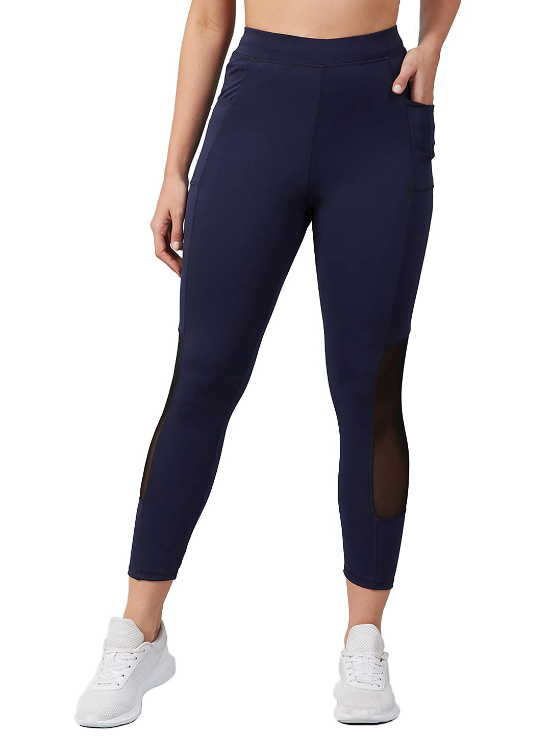BLINKIN Women's Stretch Fit Mid Rise Track Pant