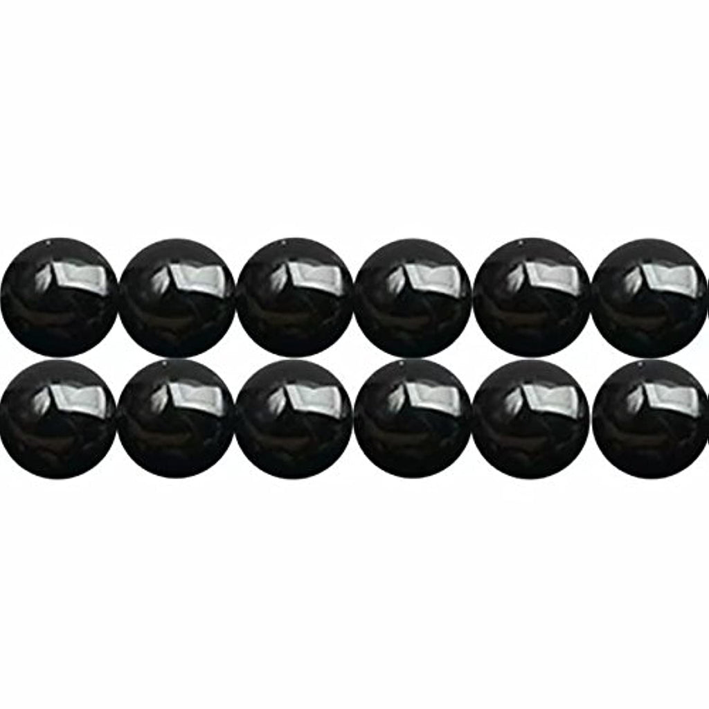 Natural Semi-Precious Stones Beads for Threading 38 cm String Round 4 6 8 10 12 mm