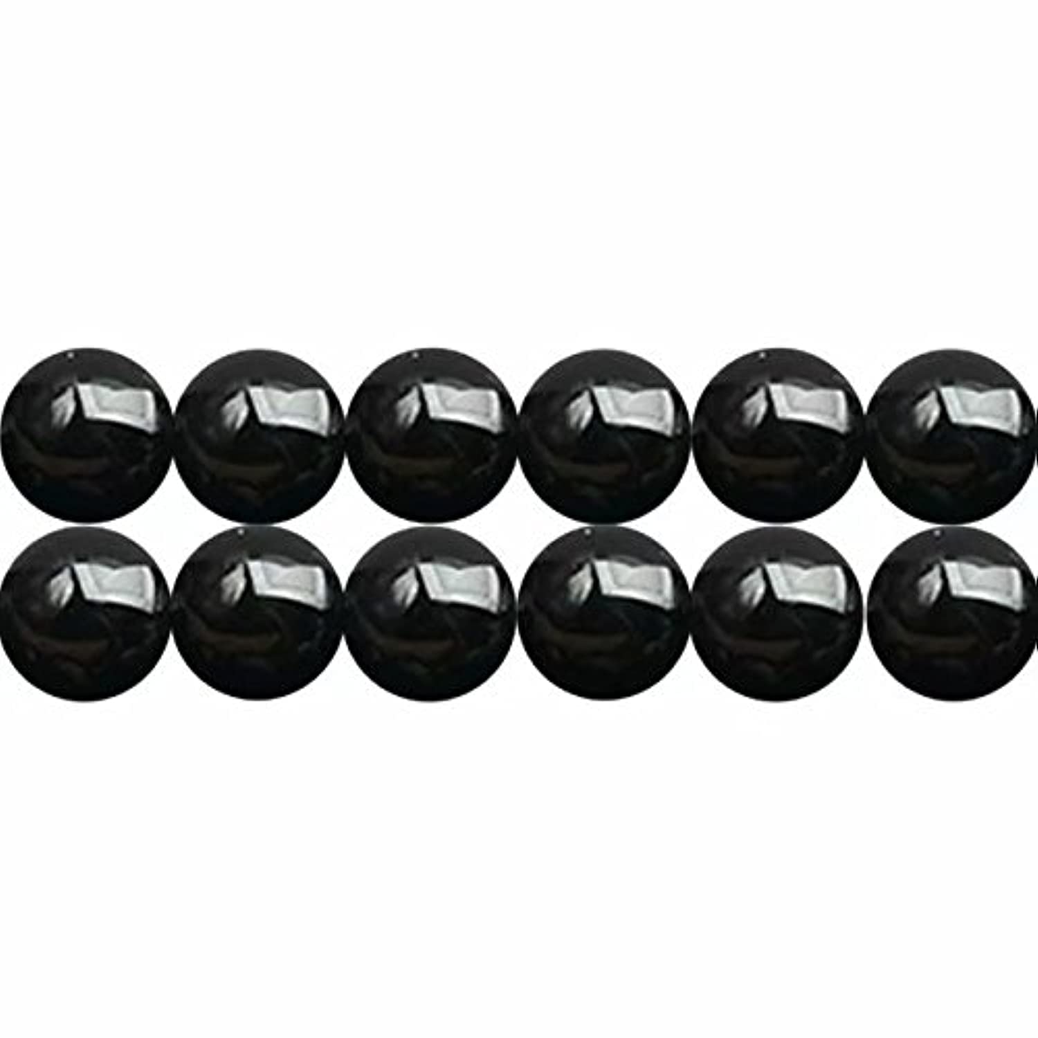 Natural Semi-Precious Stones Beads for Threading 38 cm String Round 4 6 8 10 12 mm