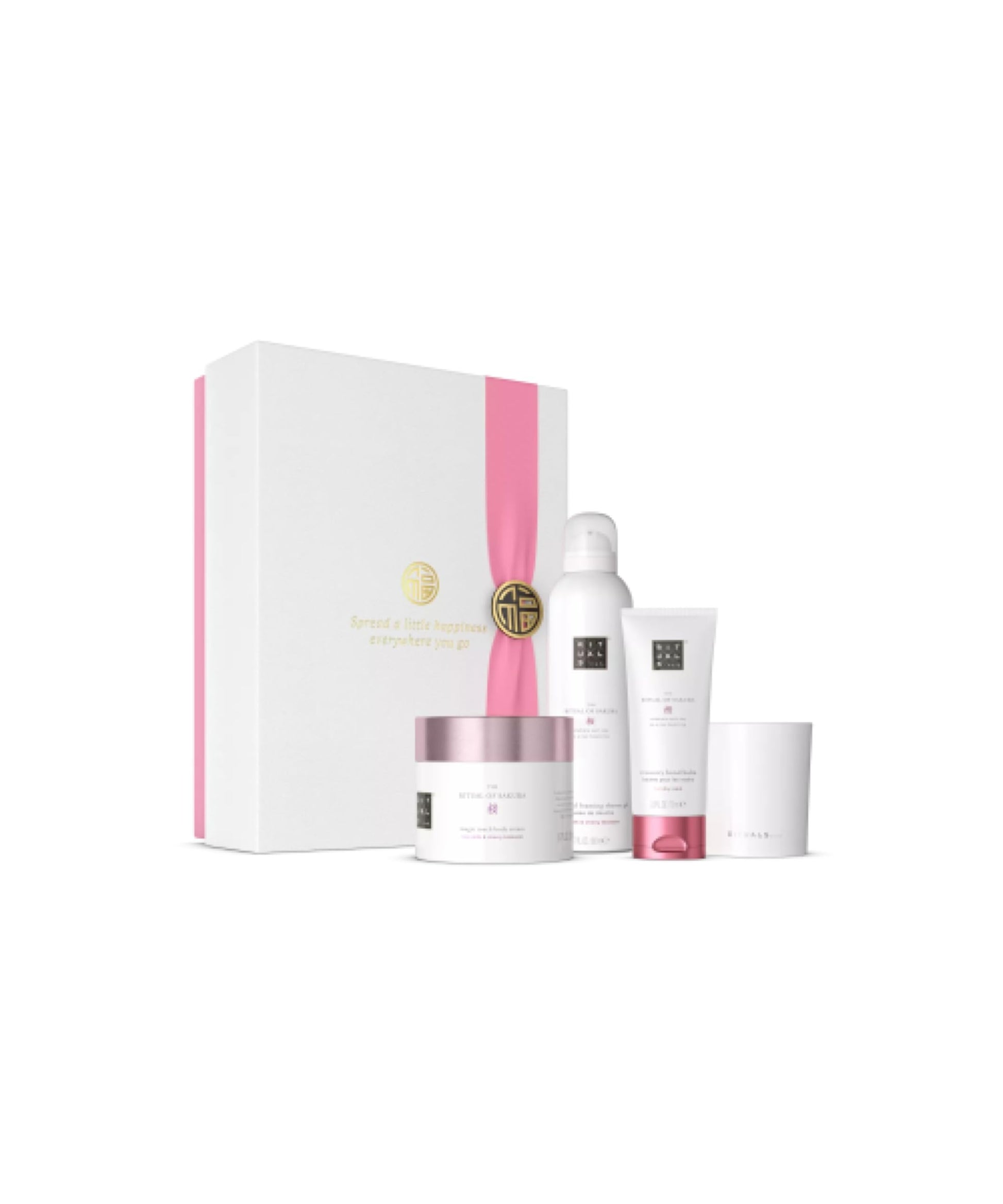 RITUALS Geschenkset The Ritual of Sakura, Small | Geschenkbox mit Körperpflegeprodukten mit Reismilch und Kirschblüten | Pflegende Eigenschaften