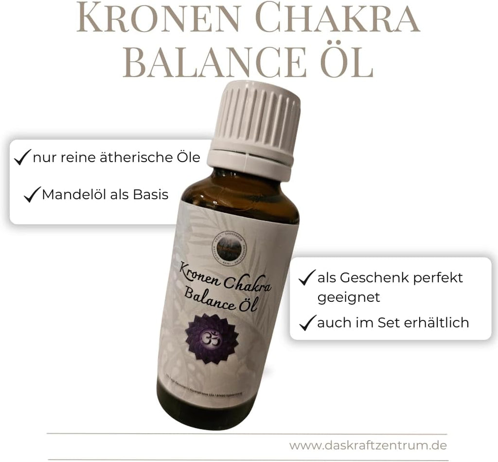 Chakra Balance Öl (7 x 30 ml, 7er Set Chakra Balance Öl)