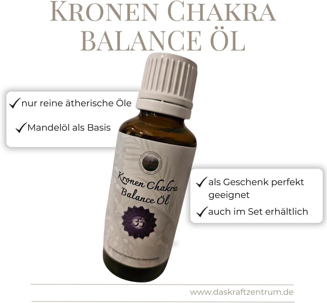 Chakra Balance Öl (7 x 30 ml, 7er Set Chakra Balance Öl)