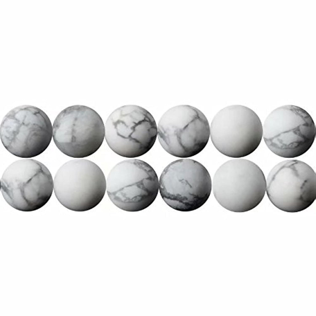 Natural Semi-Precious Stones Beads for Threading 38 cm String Round 4 6 8 10 12 mm