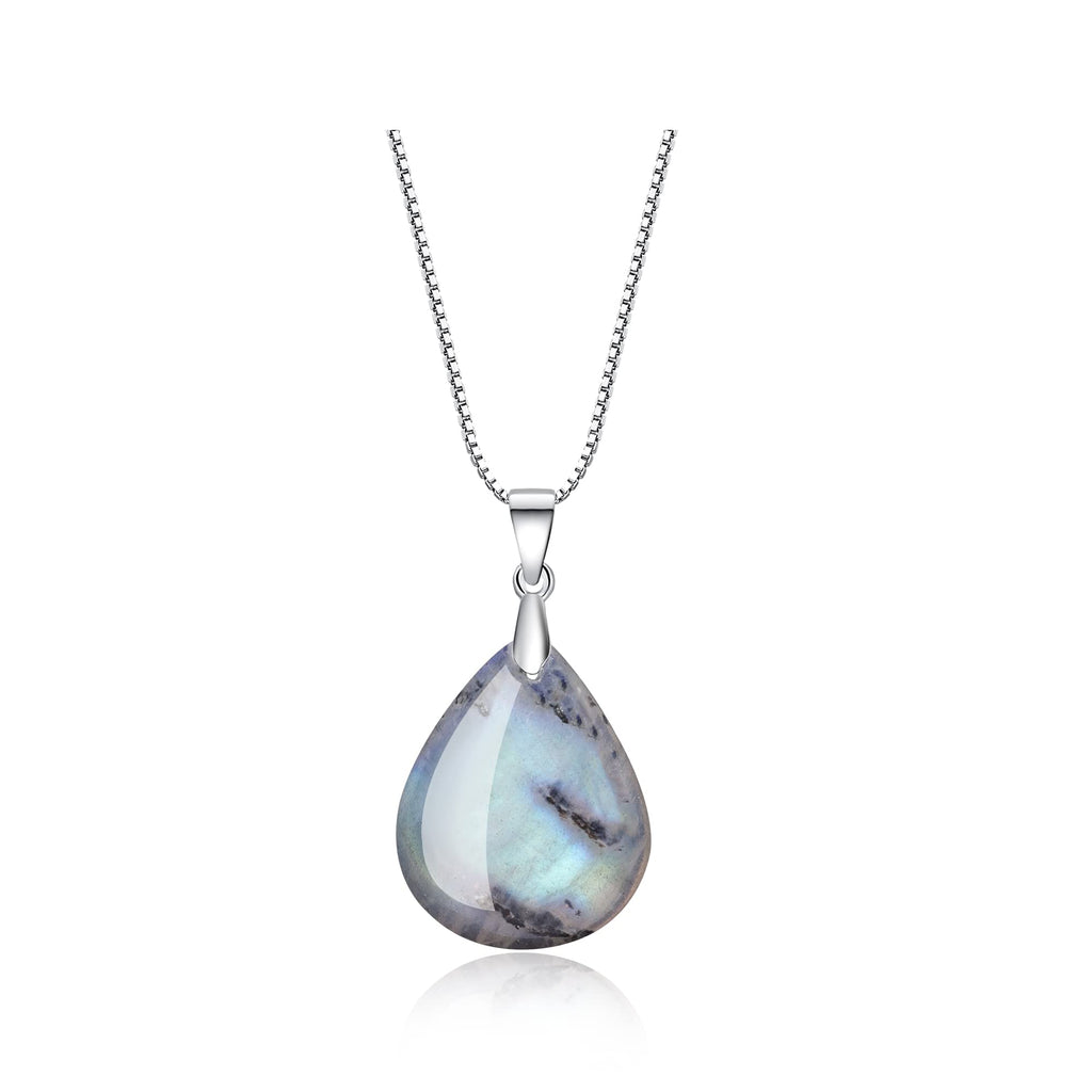 Coai Women's 925 Necklace with Angel’s Teardrops Pendant