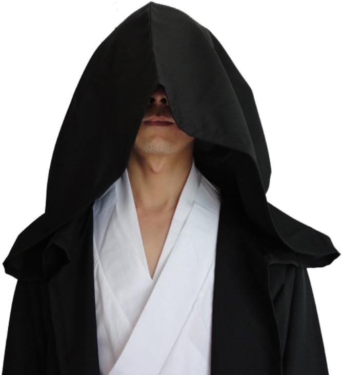 GOLDSTITCH Men Hooded Robe Cloak Knight Fancy Cool Cosplay Costume