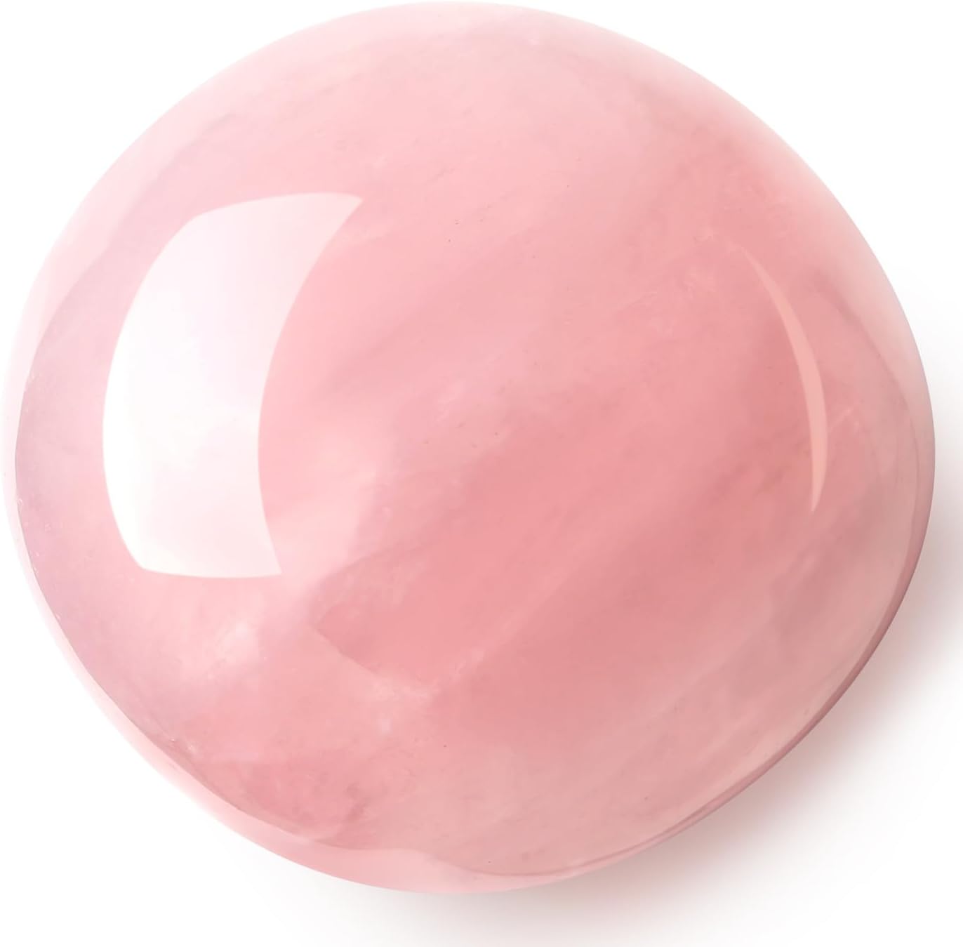 MAIBAOTA 1.6-2.0" Rose Quartz Crystals Large Reiki Healing Crystals Natural Tumbled Pink Polished Stones for Energy Witchcraft Therapy Meditation DIY Crystals for Protection