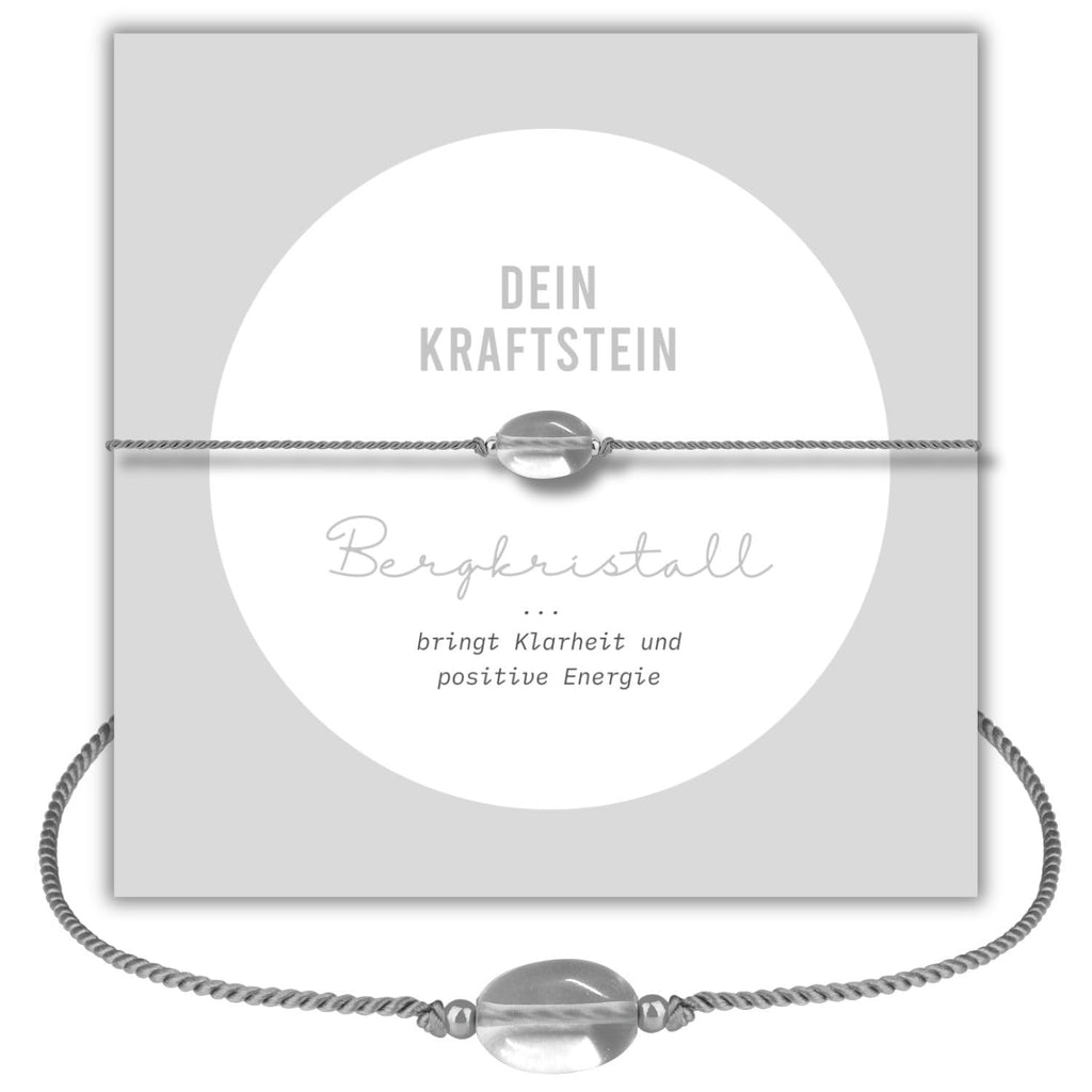 happymaker - Rosenquarz Armband Damen, handgemacht in Deutschland, Edelstein Armband rosa mit vergoldeten Perlen, Geschenkverpackung als Kraftgeber Geschenk für Frauen und Mädchen