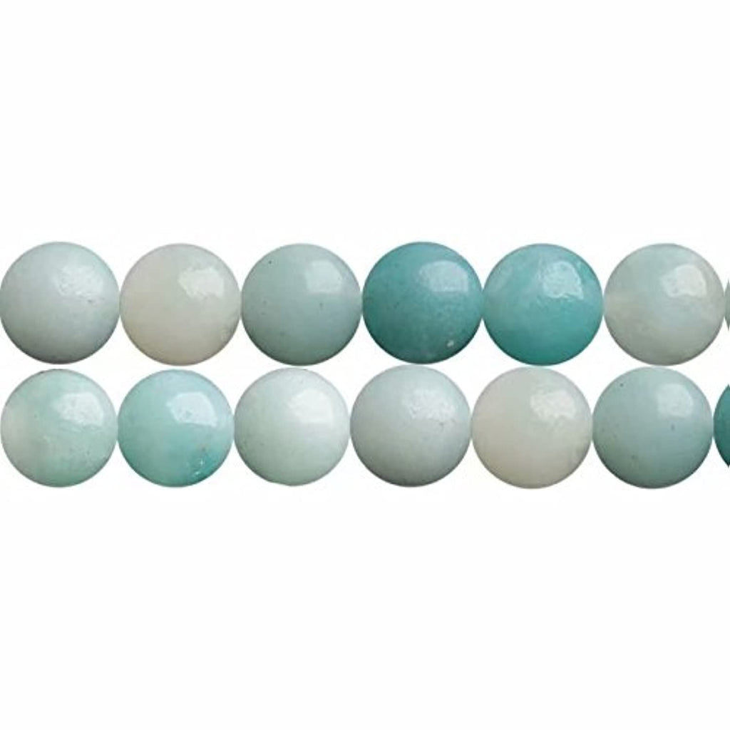 Natural Semi-Precious Stones Beads for Threading 38 cm String Round 4 6 8 10 12 mm
