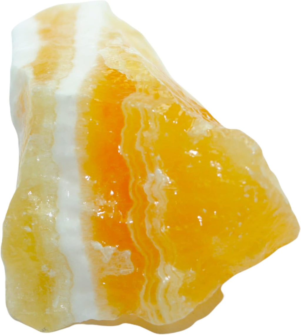 Orange Calcite Gemstone I Healing Stone I Rough Stone I Waterstone I Mexico (40-50 g)