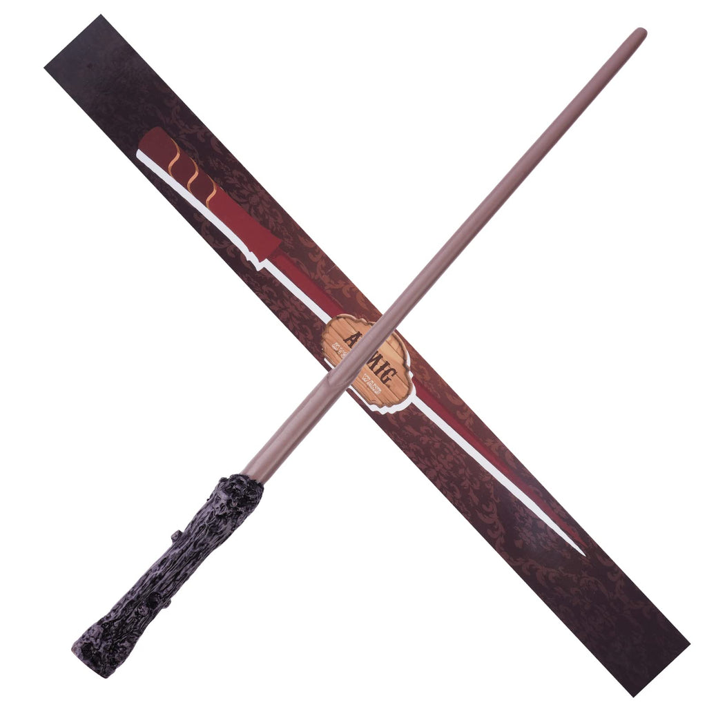 Aomig Zauberstab Magischer Zauberstab für Zauberer Zauberlehrlinge, Erwachsene Kostümzubehör für Zauberer Zauberlehrlinge Halloween Cosplay Karneval Halloween Karneval Weihnachten Cosplay Party