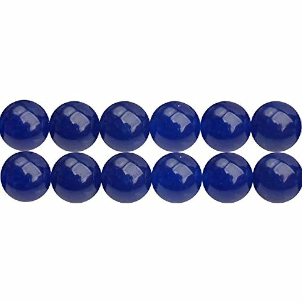 Natural Semi-Precious Stones Beads for Threading 38 cm String Round 4 6 8 10 12 mm