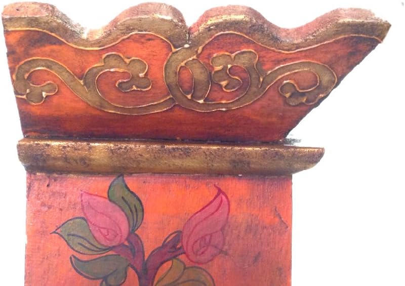 Altar - Table Altar - With Drawer - Wooden - Handmade Antique Style - 36 x 22 cm