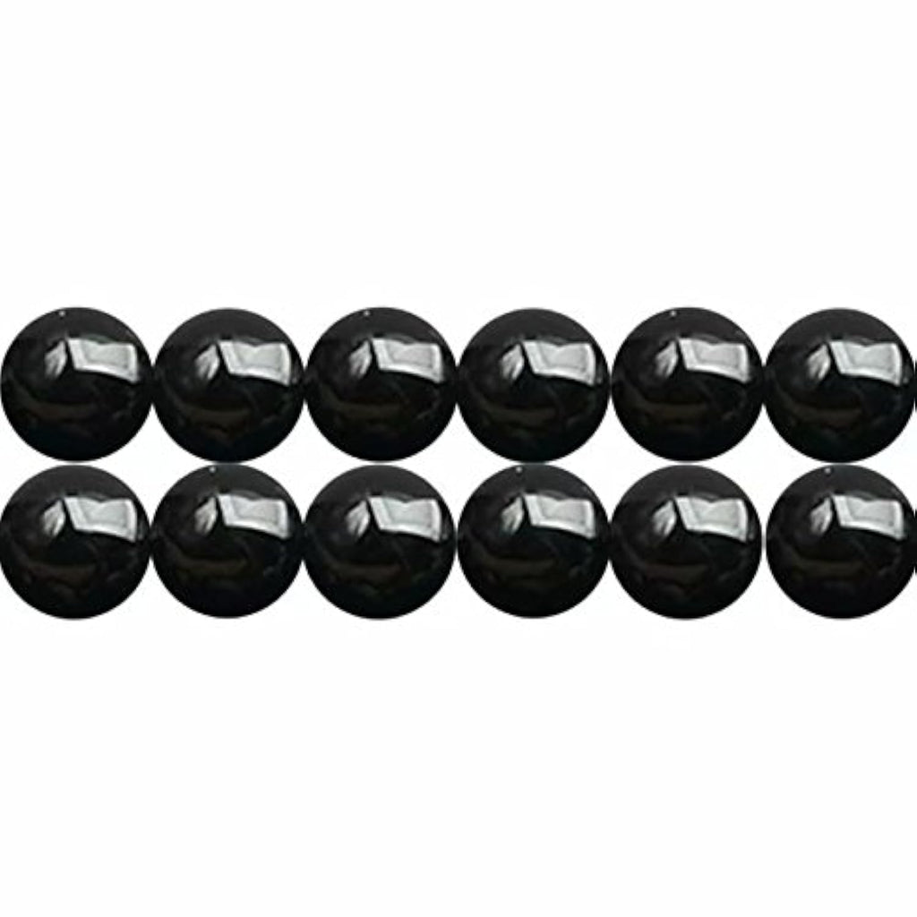 Natural Semi-Precious Stones Beads for Threading 38 cm String Round 4 6 8 10 12 mm