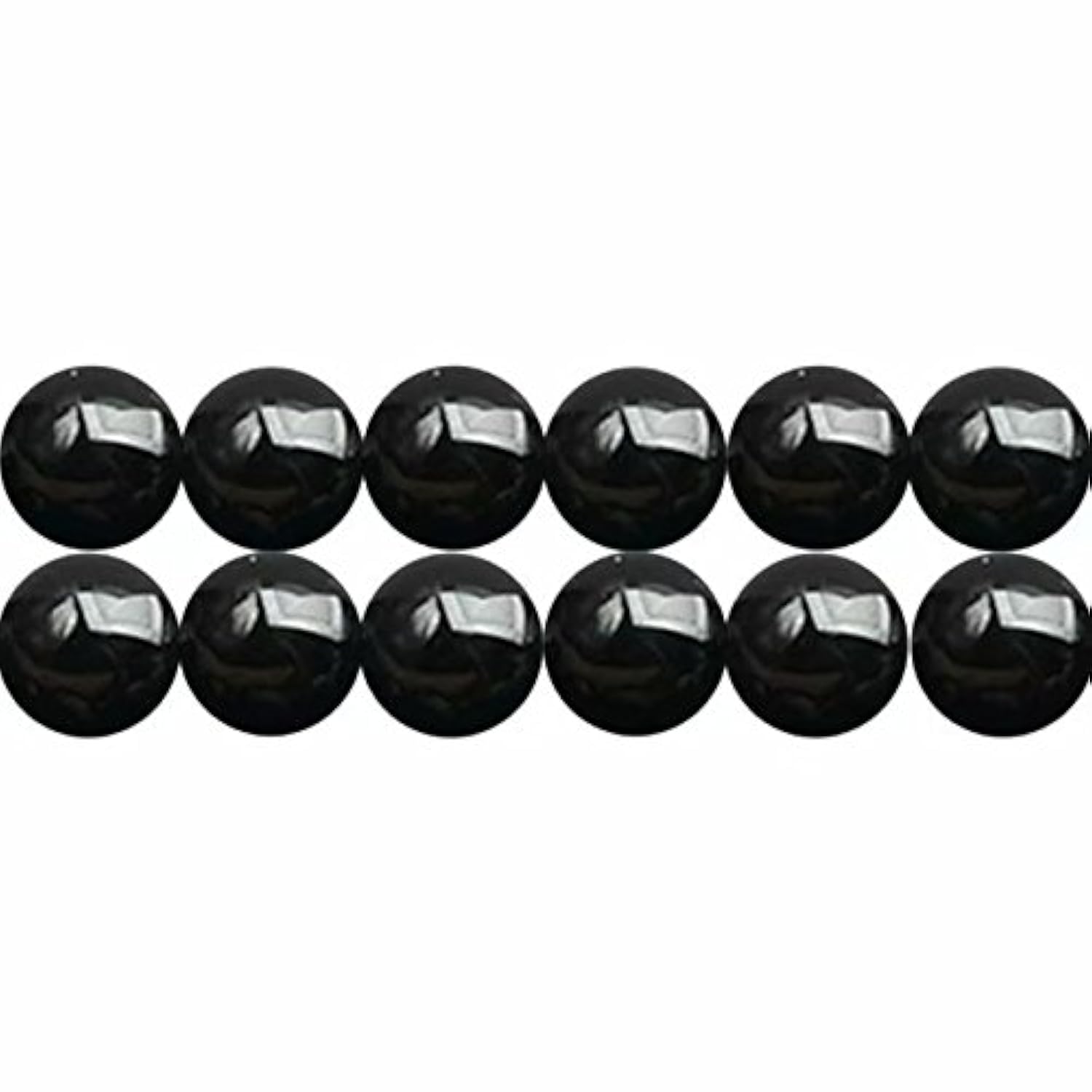 Natural Semi-Precious Stones Beads for Threading 38 cm String Round 4 6 8 10 12 mm