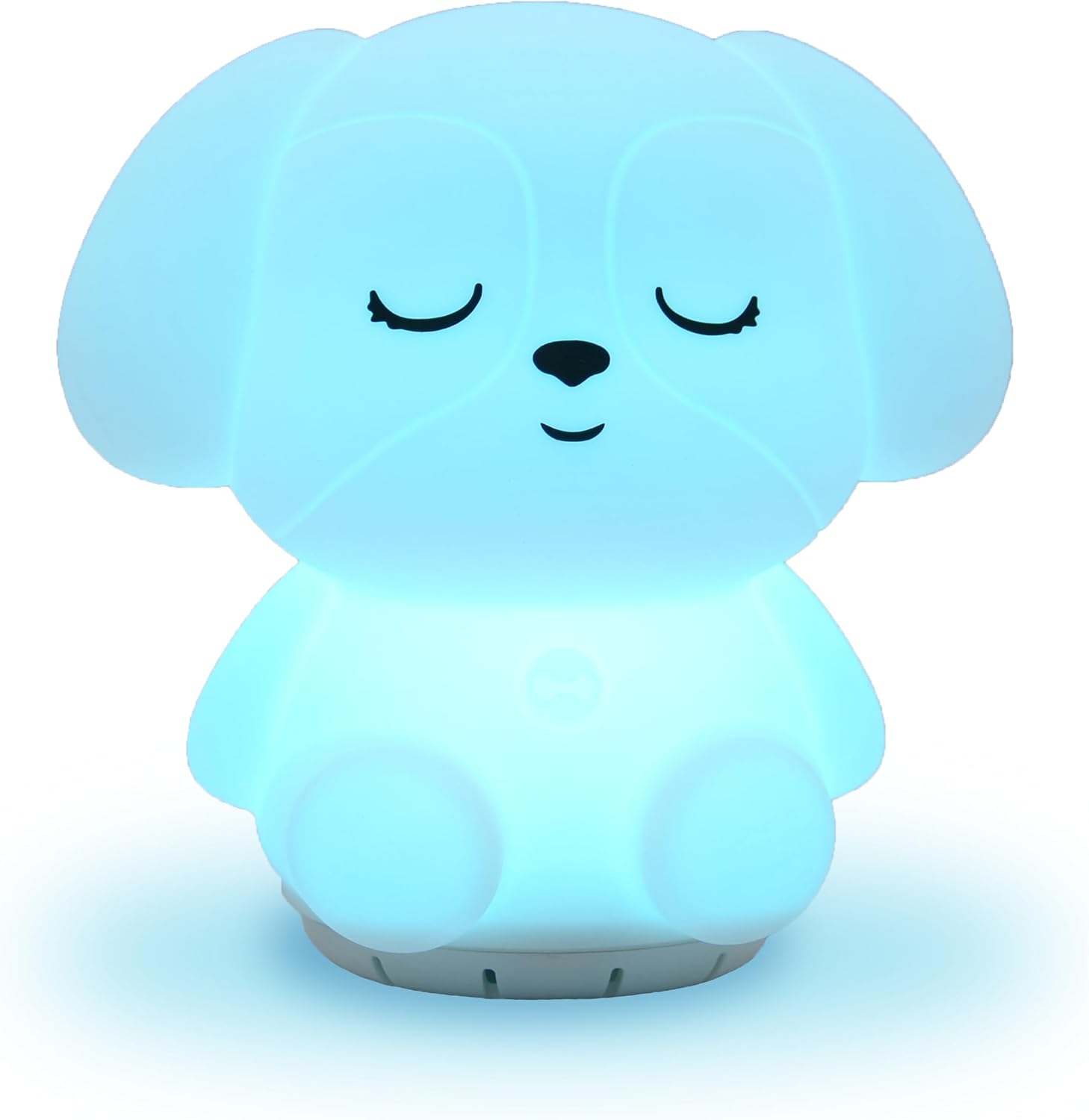 Rainlax Mindfulness Breathing Puppy, 4-7-8 Guided Visual Meditation Light | 3-in-1 Breathing Night Light Device & Noise Machine for ADHD Anxiety Stress Relief Sleep - Gifts for Kids & Adult Women Men