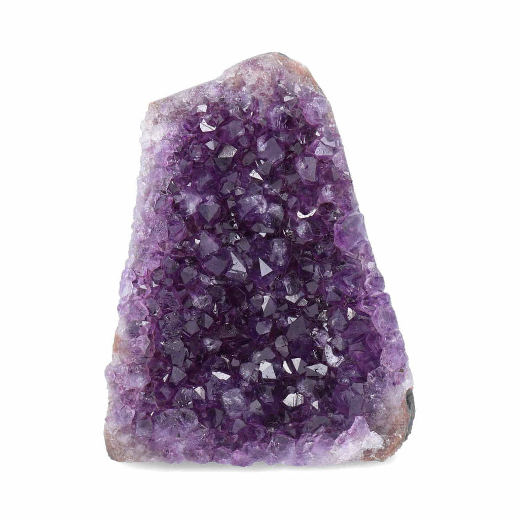 Deep Purple Project Amethyst Druse Stein Echt (250 gramm bis 500), Amethyst Geode Groß, Kristalldruse aus Uruguay