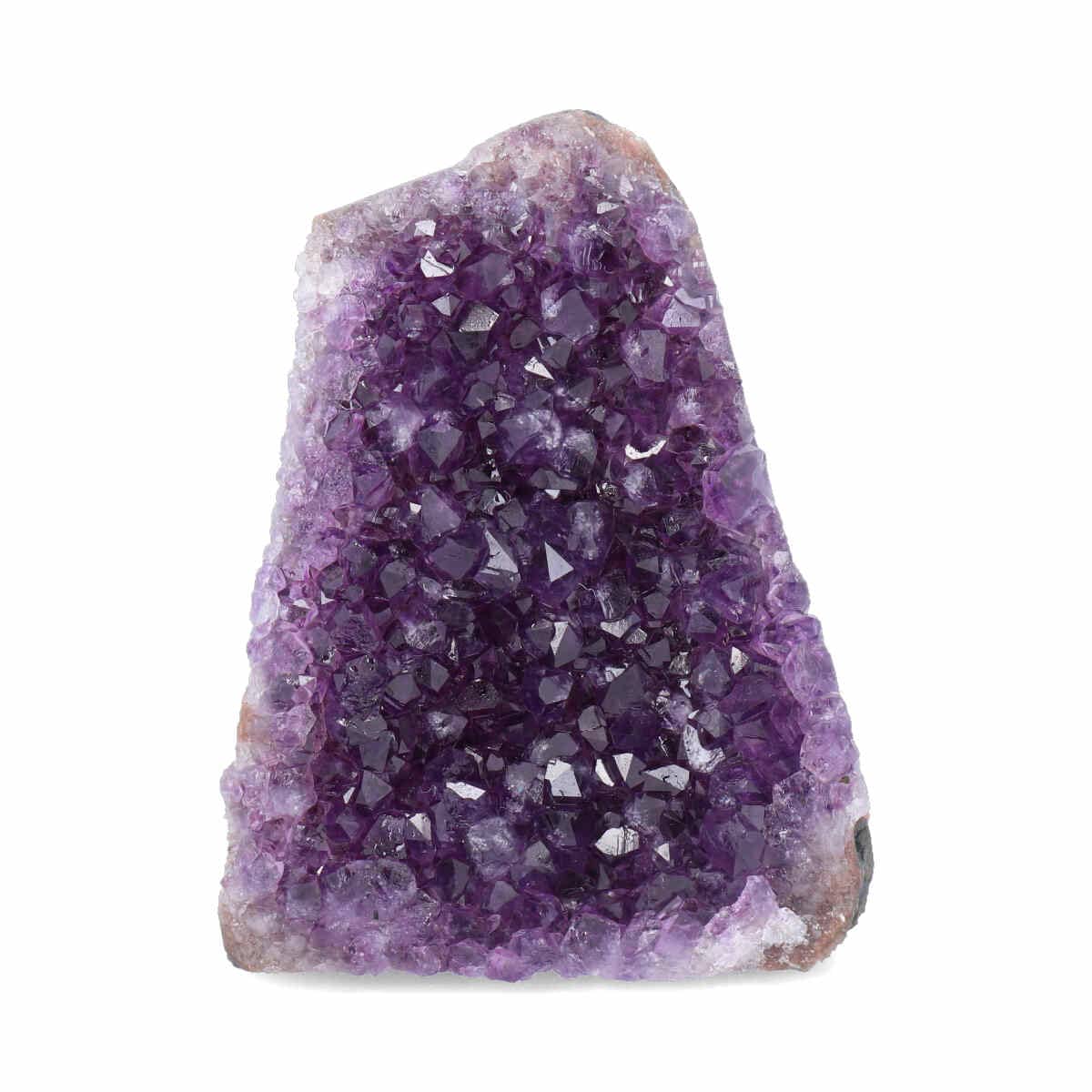 Deep Purple Project Amethyst Druse Stein Echt (250 gramm bis 500), Amethyst Geode Groß, Kristalldruse aus Uruguay