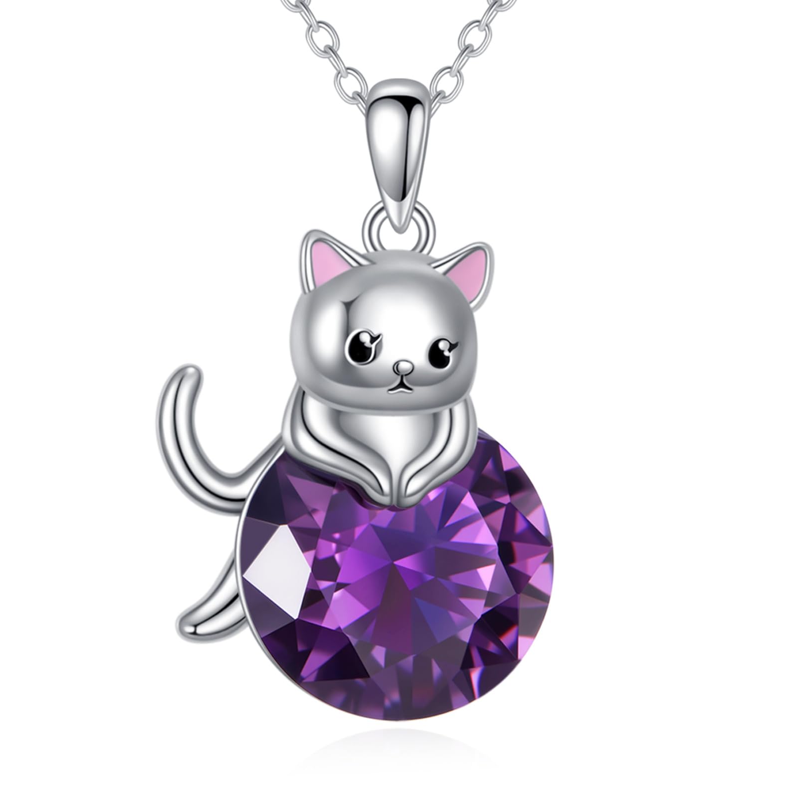 YFN Tier Halskette Sterling Silber Niedliches Tier Kette Anhänger Schmuck Geschenke für Damen Mädchen Mutter Tochter