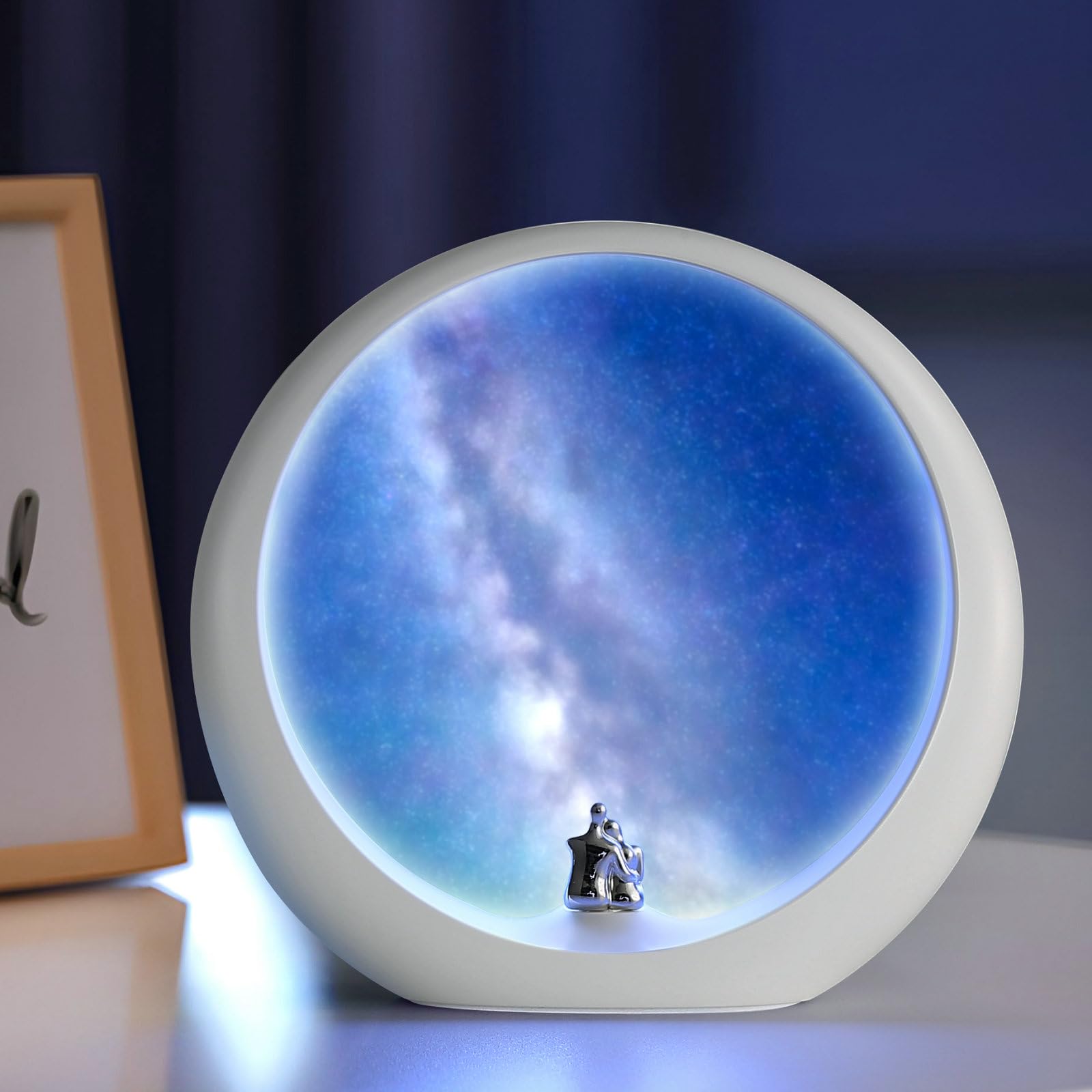 mamre Sunset Lamp - Unique Table Lamp Gift Idea for Anniversary, Valentine's Day, Birthdays - Perfect Home Decoration for Women and Men