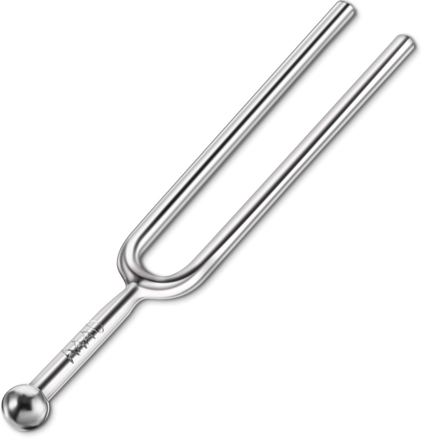 Tuning Fork with A440Hz Stainless Steel Tuning Fork, Cleaning Cloth and Black Storage Bag for Musical Standard Instruments Violin Guitar Tuner Devices