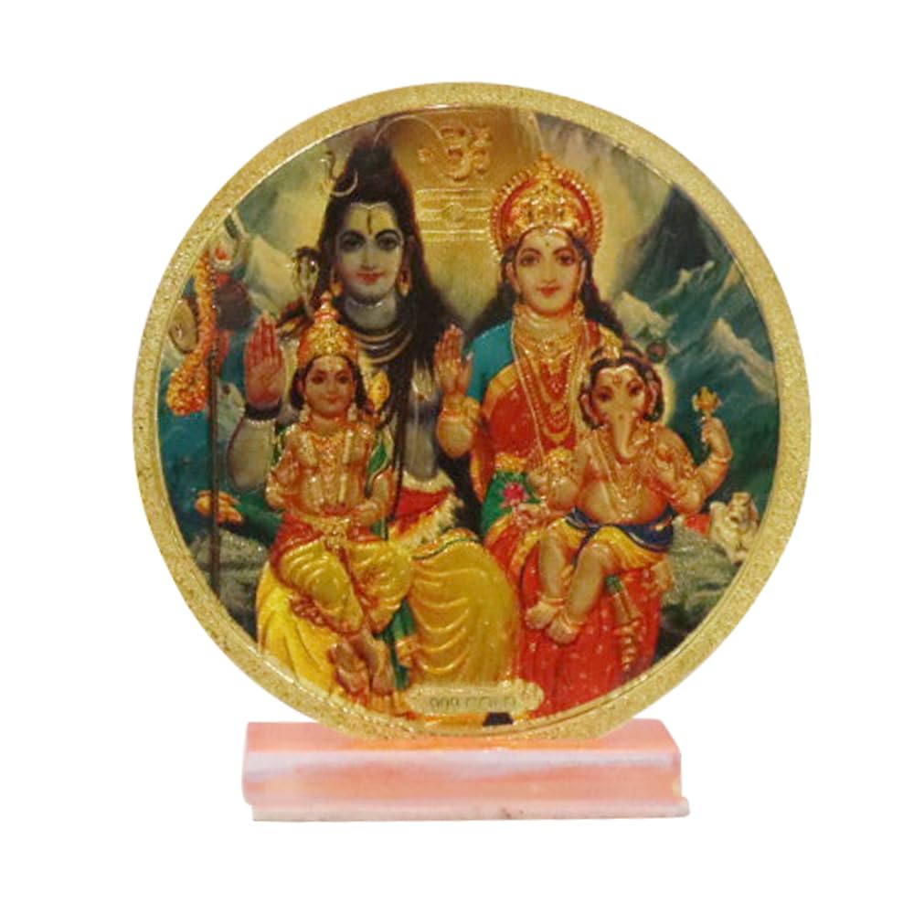 BRACOP Hindu-Göttin-Figur, Lord Shiva-Statue, kleine indische Shiva-Figur, dekorative Skulptur Heimbüro, Tempeldekoration, Diwali Pooja, Trishakti, Yantra, Rückkehr spirituelles Geschenk