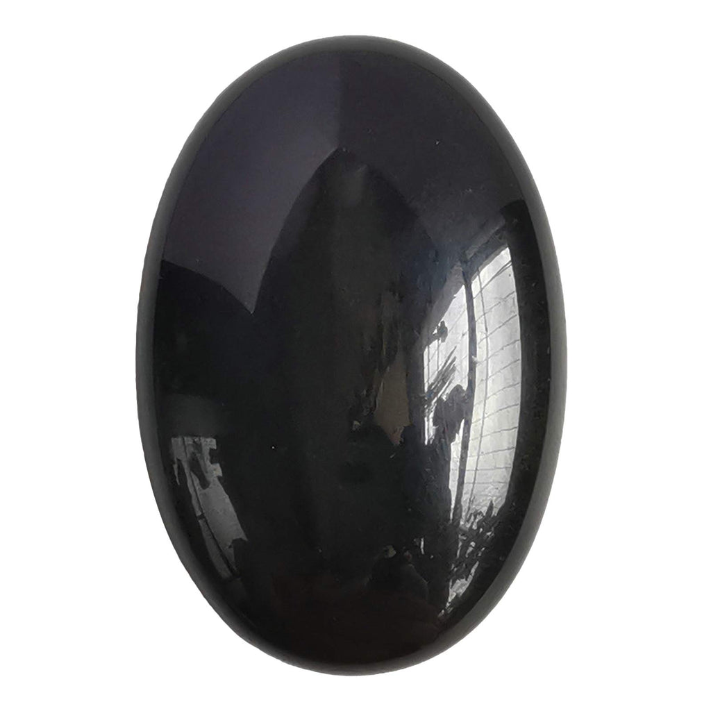 Natural Purple Lepidolite Worry Stones Oval Palm Pockets Healing Crystal Massage Spa Energy Stone