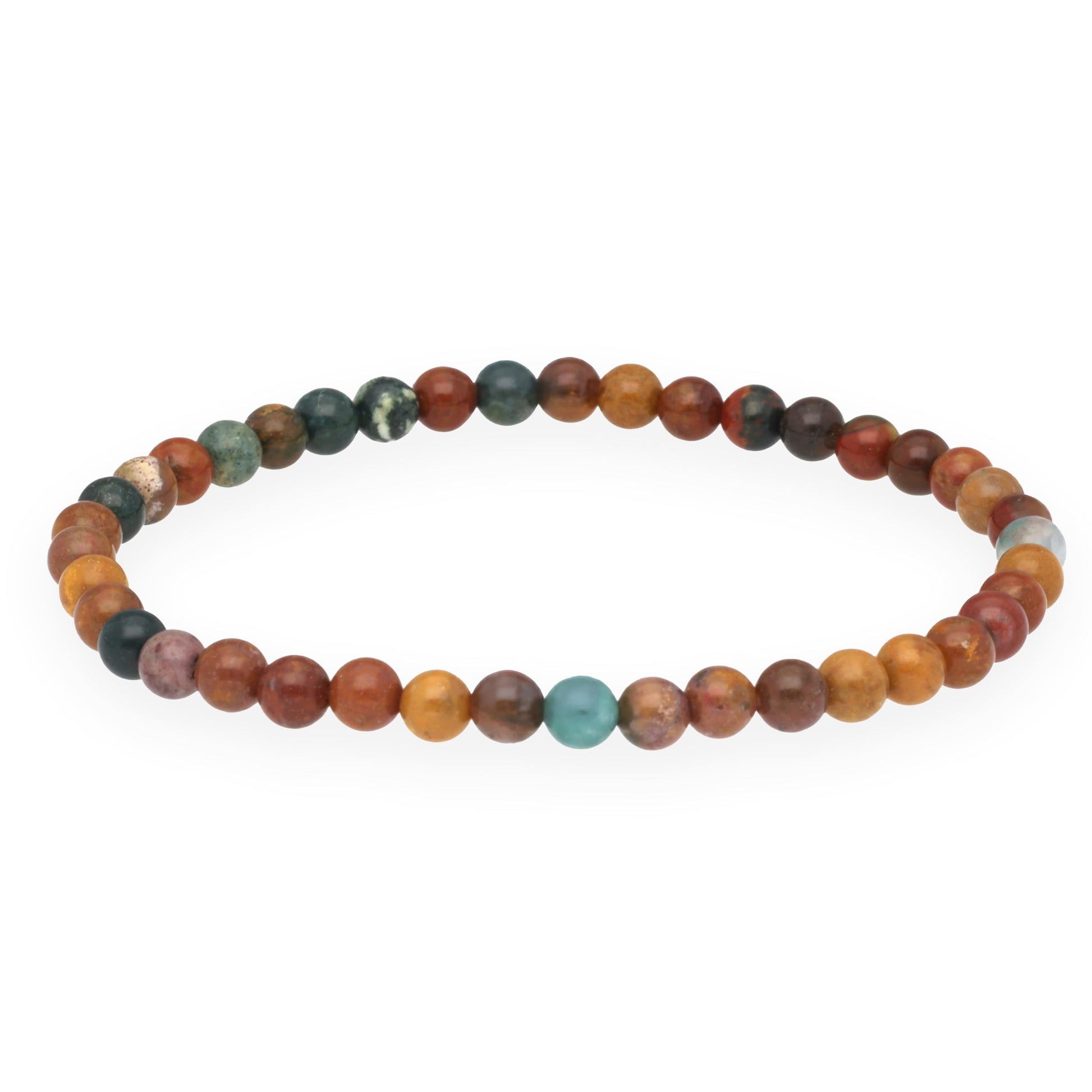 Lebensquelle Plus Mini Kugelarmband | 4-5mm | Hochwertiges Edelsteinarmband