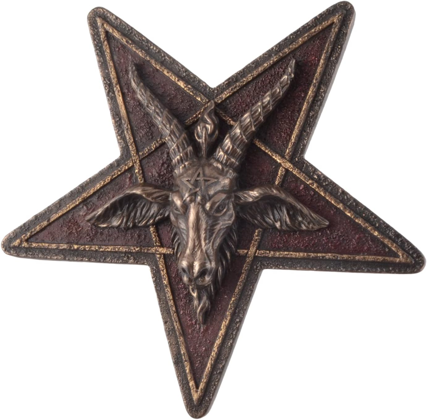 VOGLER Joh. Vogler GmbH Pentagramm Box Siegel des Baphomet - bronziert/coloriert by Veronese
