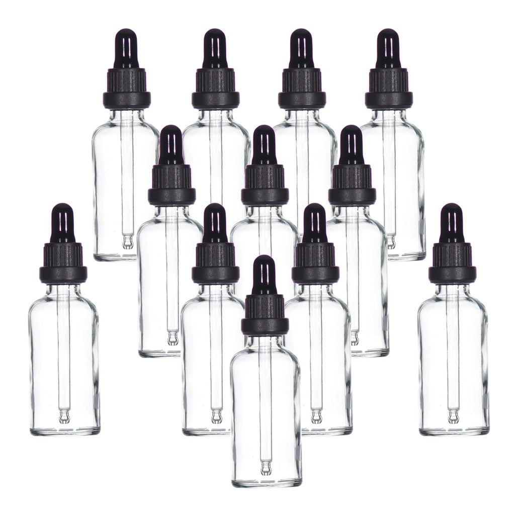 YIZHAO Pipettenflasche 30ml, Apothekerflasche Braunglas mit [Dropper Pipette Glas], Braunglasflasche für Ätherische Öl, Parfümöle,Aromatherapie,Düfte,Flüssigkeit – 6Pcs