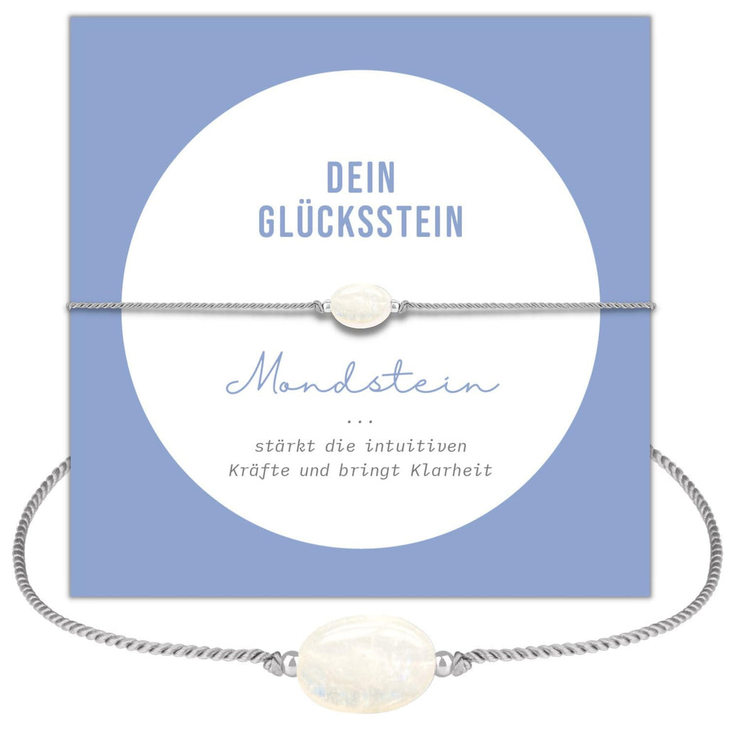 happymaker - Rosenquarz Armband Damen, handgemacht in Deutschland, Edelstein Armband rosa mit vergoldeten Perlen, Geschenkverpackung als Kraftgeber Geschenk für Frauen und Mädchen