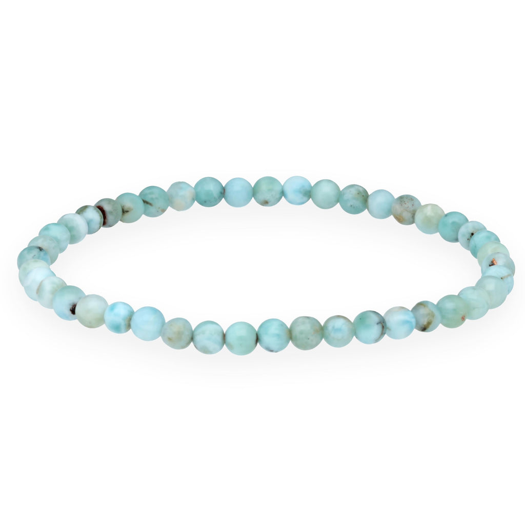 Lebensquelle Plus Mini Kugelarmband | 4-5mm | Hochwertiges Edelsteinarmband