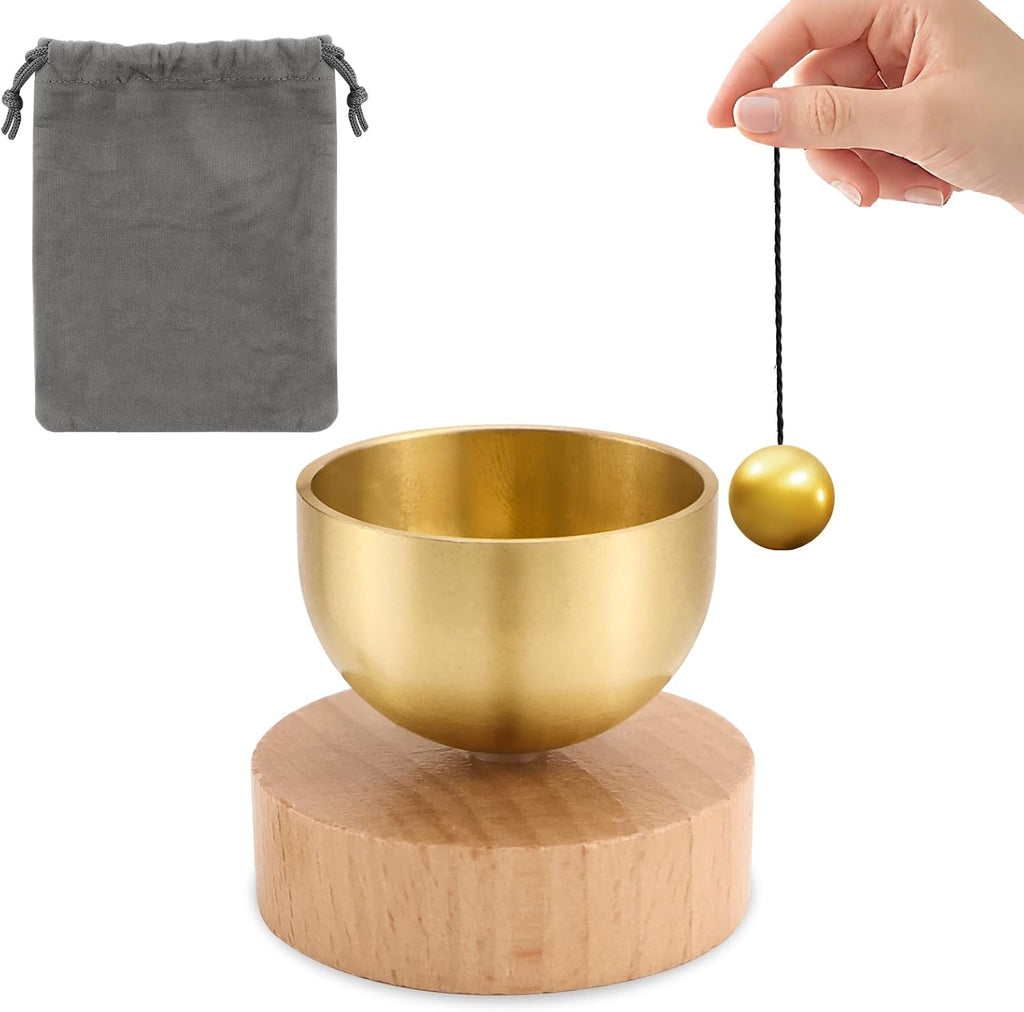 Flangschale klein tibetische, klangschalen set, gegossene klangschale für Yoga, Meditation und Entspannung, Achtsamkeit, Chakra-Heilung, Stressabbau