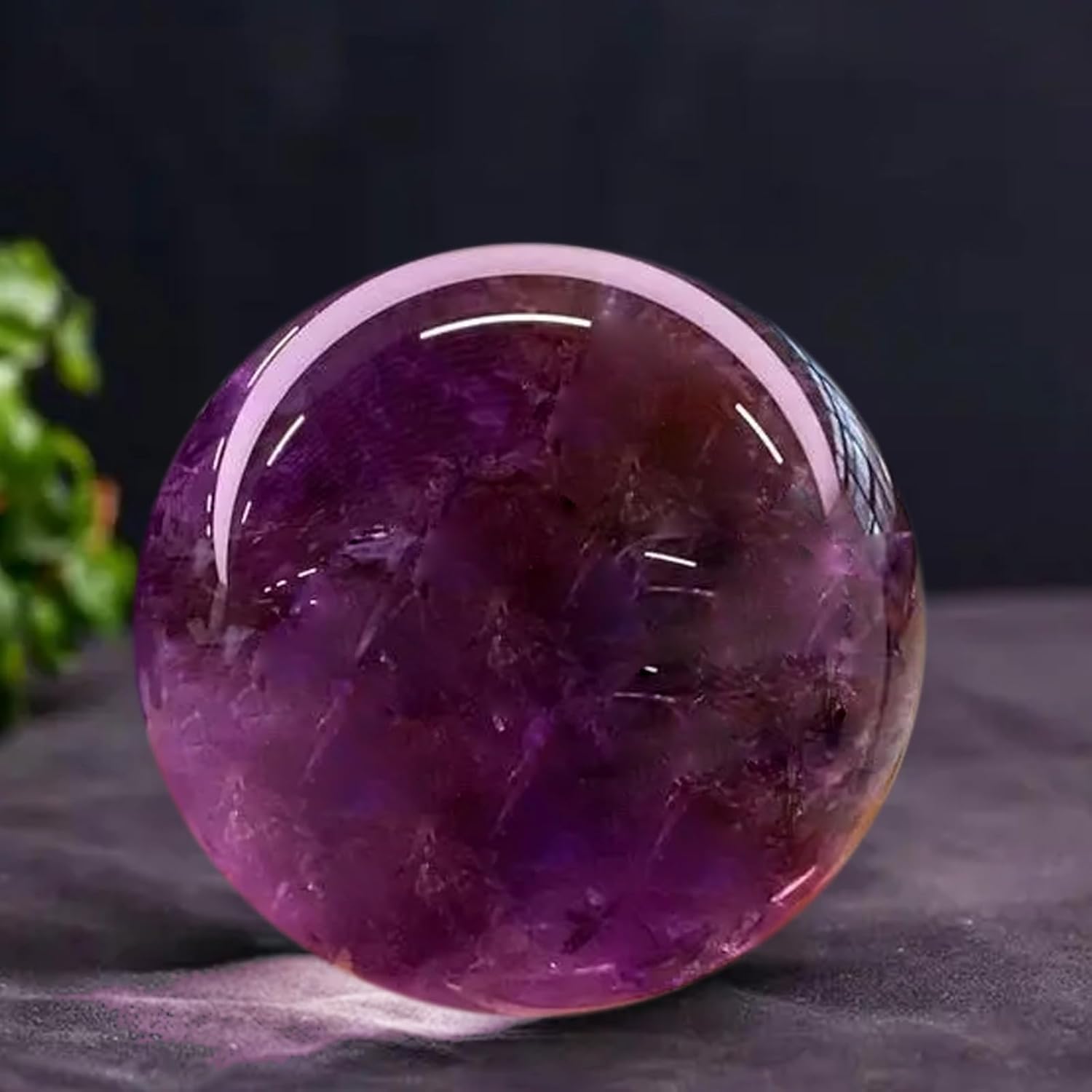 2 Stücke Kristallkugel, Kristallkugel mit Ständer, Glaskugel Kristall Deko, Für Heimdekoration und Fotografie