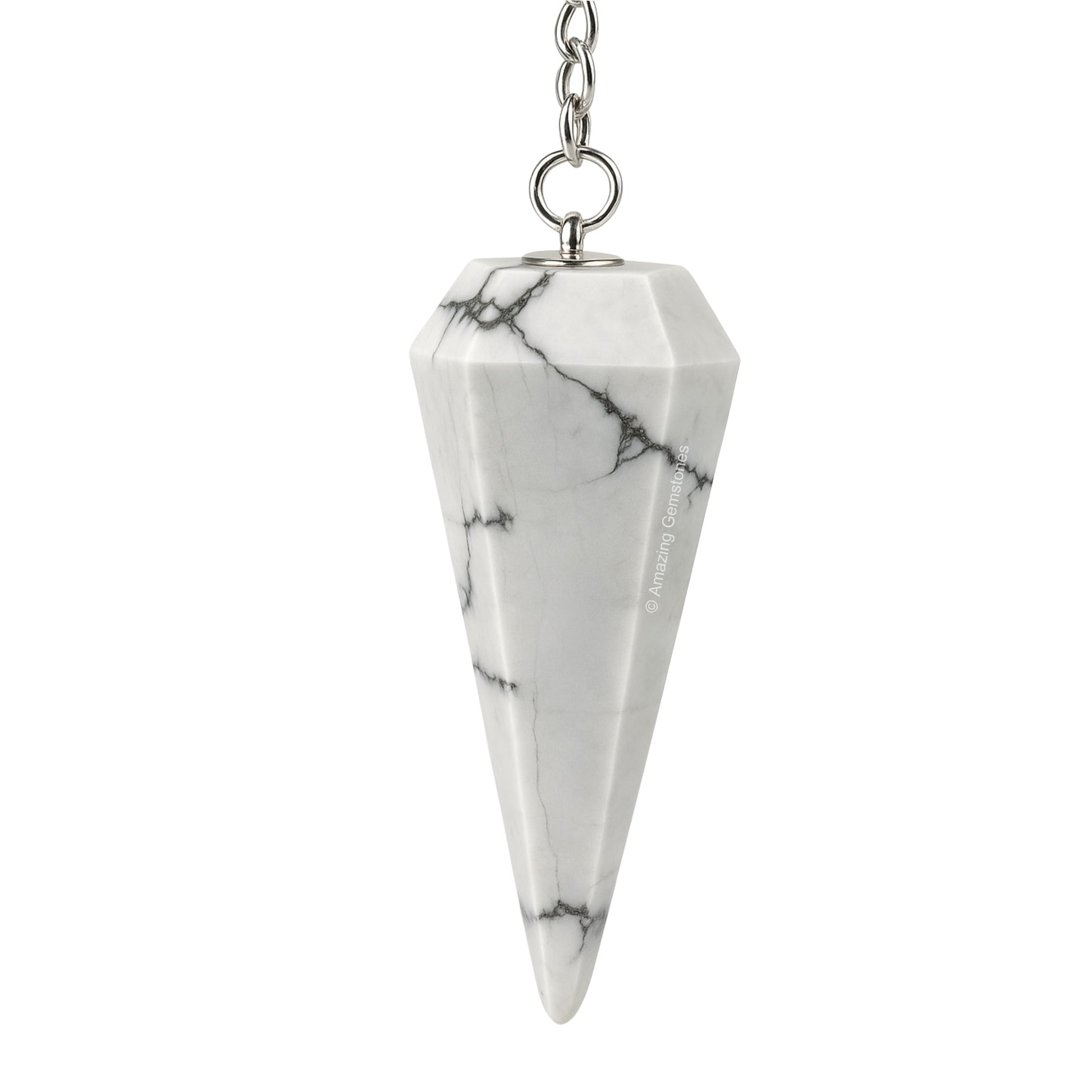 Lapis Lazuli Crystal Pendulum Divination Tools, 1-1.5'" inch Pendulo