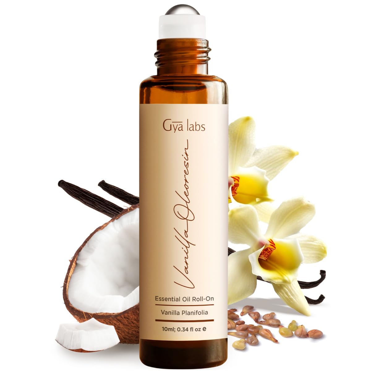 Gya Labs Migraine Relief Essential Oil Roll-On, Aromatherapy, Therapeutic Grade with Essential Peppermint and Lavender Oils for Sinus, Tension Headaches and Migraines (10 ml)