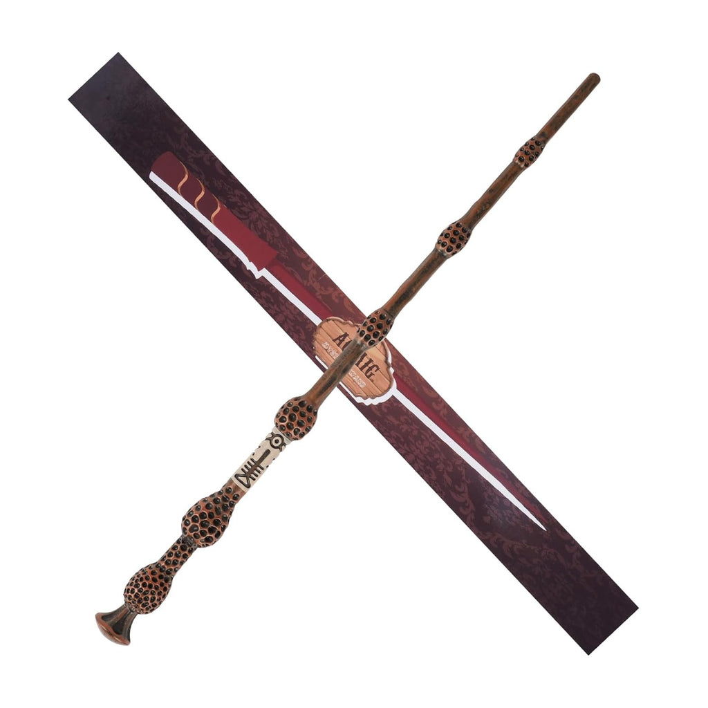 Aomig Zauberstab Magischer Zauberstab für Zauberer Zauberlehrlinge, Erwachsene Kostümzubehör für Zauberer Zauberlehrlinge Halloween Cosplay Karneval Halloween Karneval Weihnachten Cosplay Party