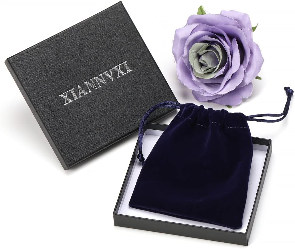 XIANNVXI 6pcs Pendel Set Kristalle Amethyst Stein Rosenquarz Obsidian Lapislazuli Kristall Edelsteine Energetische Pendel Esoterik Pendel mit Kette Spirituelle Reiki Zubehör