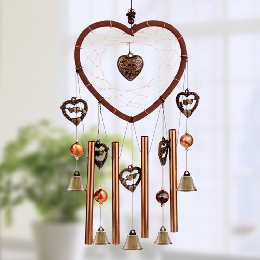 glöckchen zum basteln, 20Pcs kleine glöckchen, Glocken zum basteln, Vintage Bronze Glöckchen für DIY Wind Glockenspiel Handwerk Dekorationen (10 je in Zwei Größen)