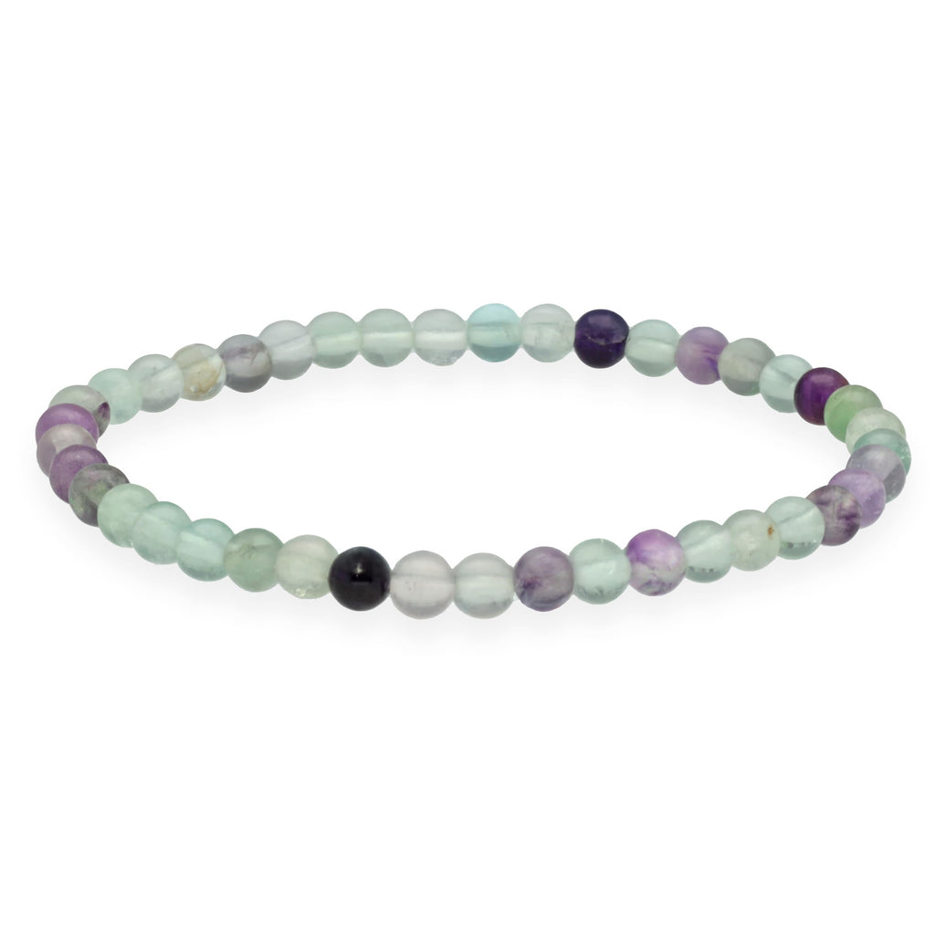 Lebensquelle Plus Mini Kugelarmband | 4-5mm | Hochwertiges Edelsteinarmband