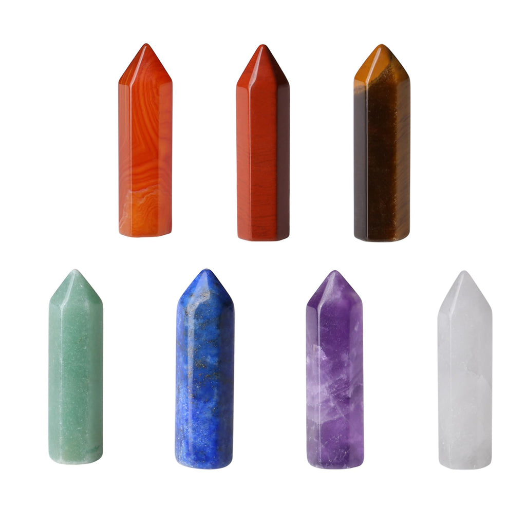 10pcs Gelber Aventurin Heilkristalle Stein Stab Edelsteine Sets Sechseckige Kristall Säule Bulk Hexagonal Punkt Turm Reiki Meditation Spirituelle Chakra Schutz Energieausgleich