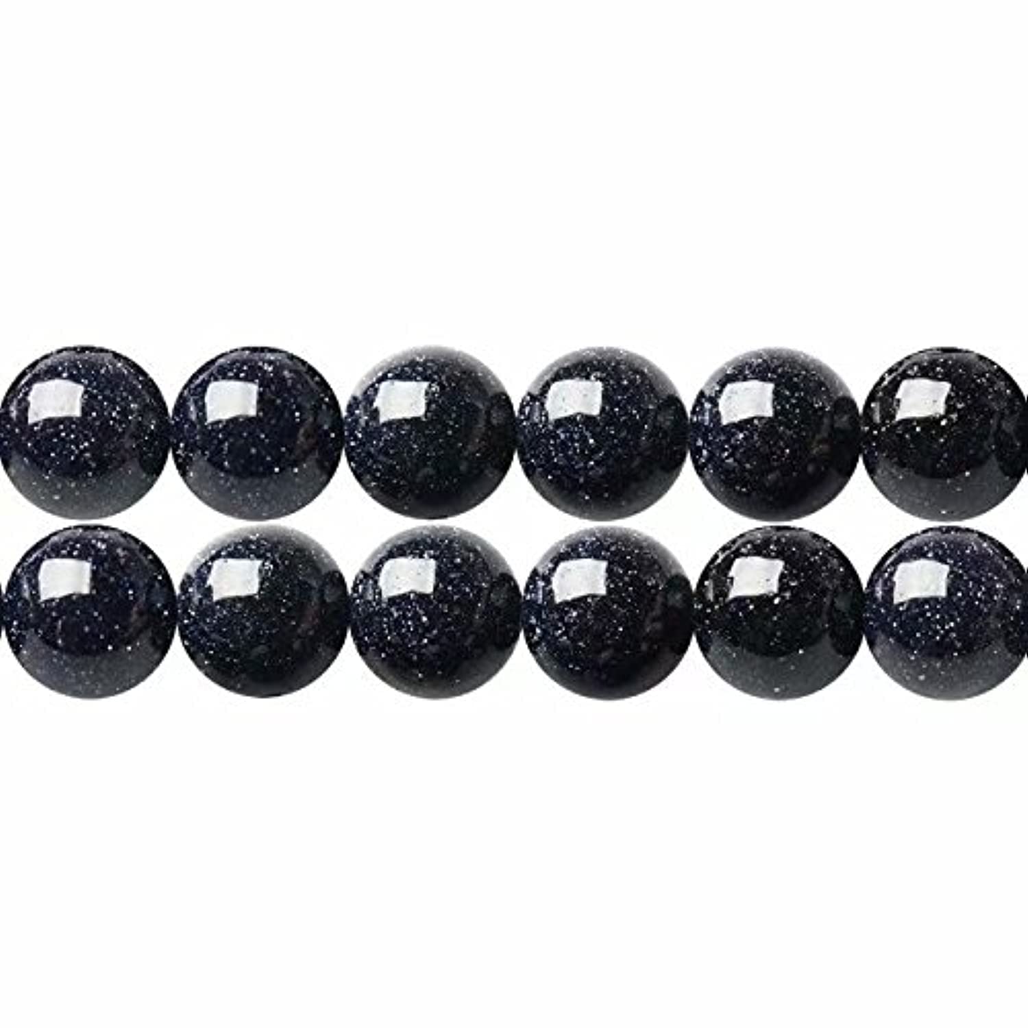Natural Semi-Precious Stones Beads for Threading 38 cm String Round 4 6 8 10 12 mm