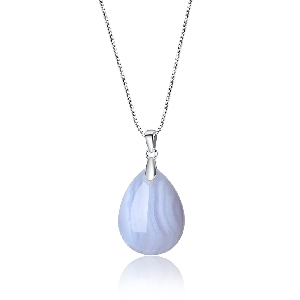 Coai Women's 925 Necklace with Angel’s Teardrops Pendant