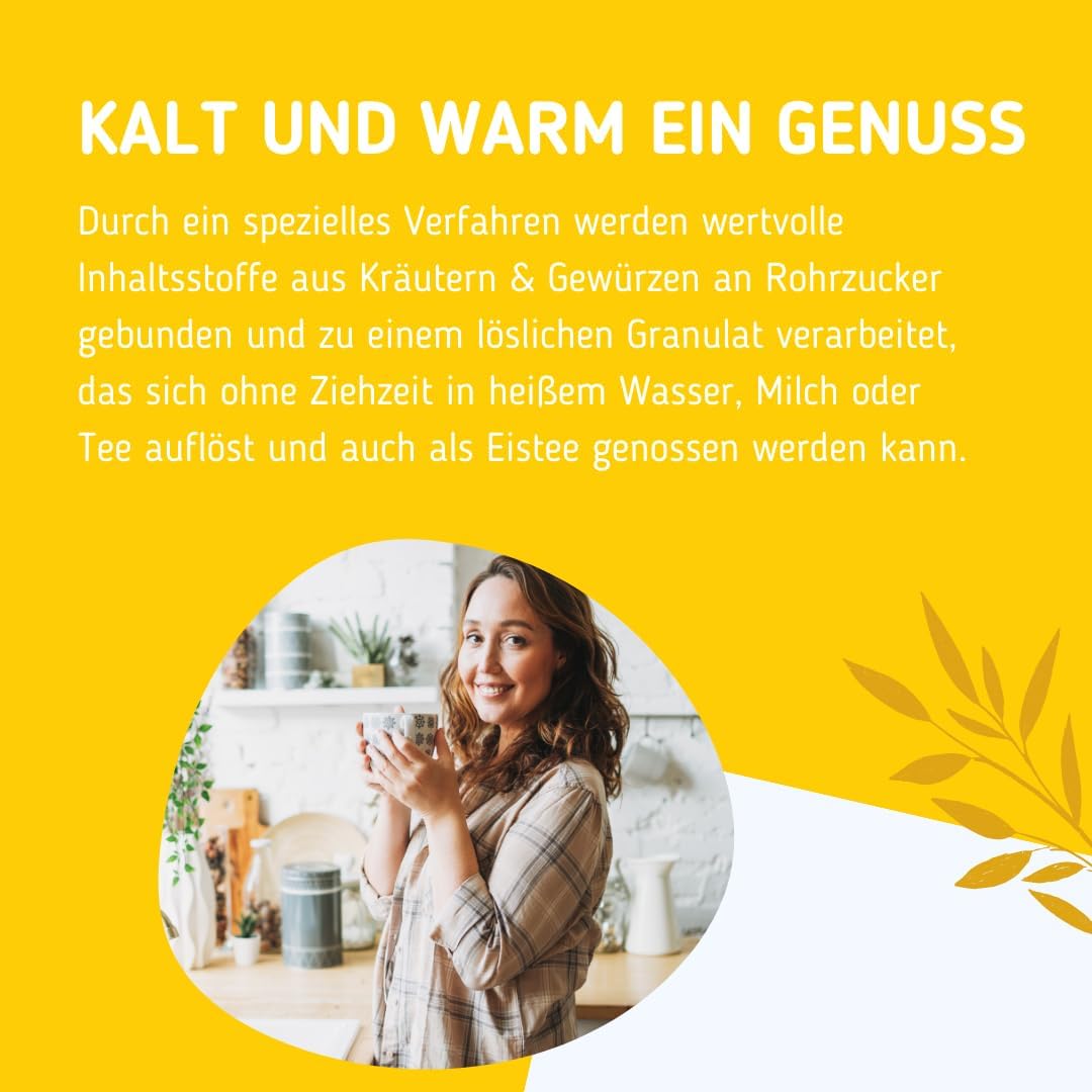 Link Natural Samahan Tee – Direktversand aus Deutschland – 100% Authentischer Ayurvedischer Kräutertee – 25 Beutel (100g)